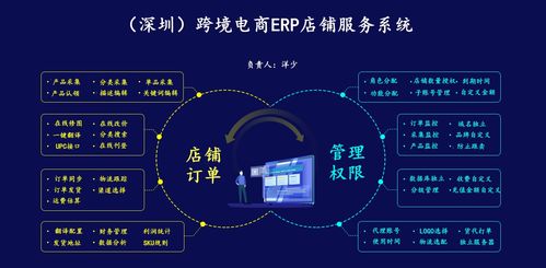 跨境電商跟賣erp軟件店群管理系統,支持貼牌oem無限開,數據私有化部署